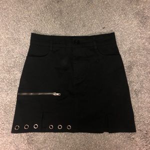 Carmar Denim Black Skirt